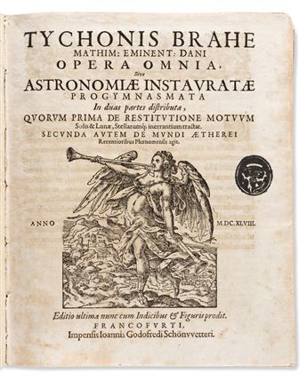 Brahe, Tycho (1546-1601) Opera Omnia, sive Astronomiae Instauratae Progymnasmata.